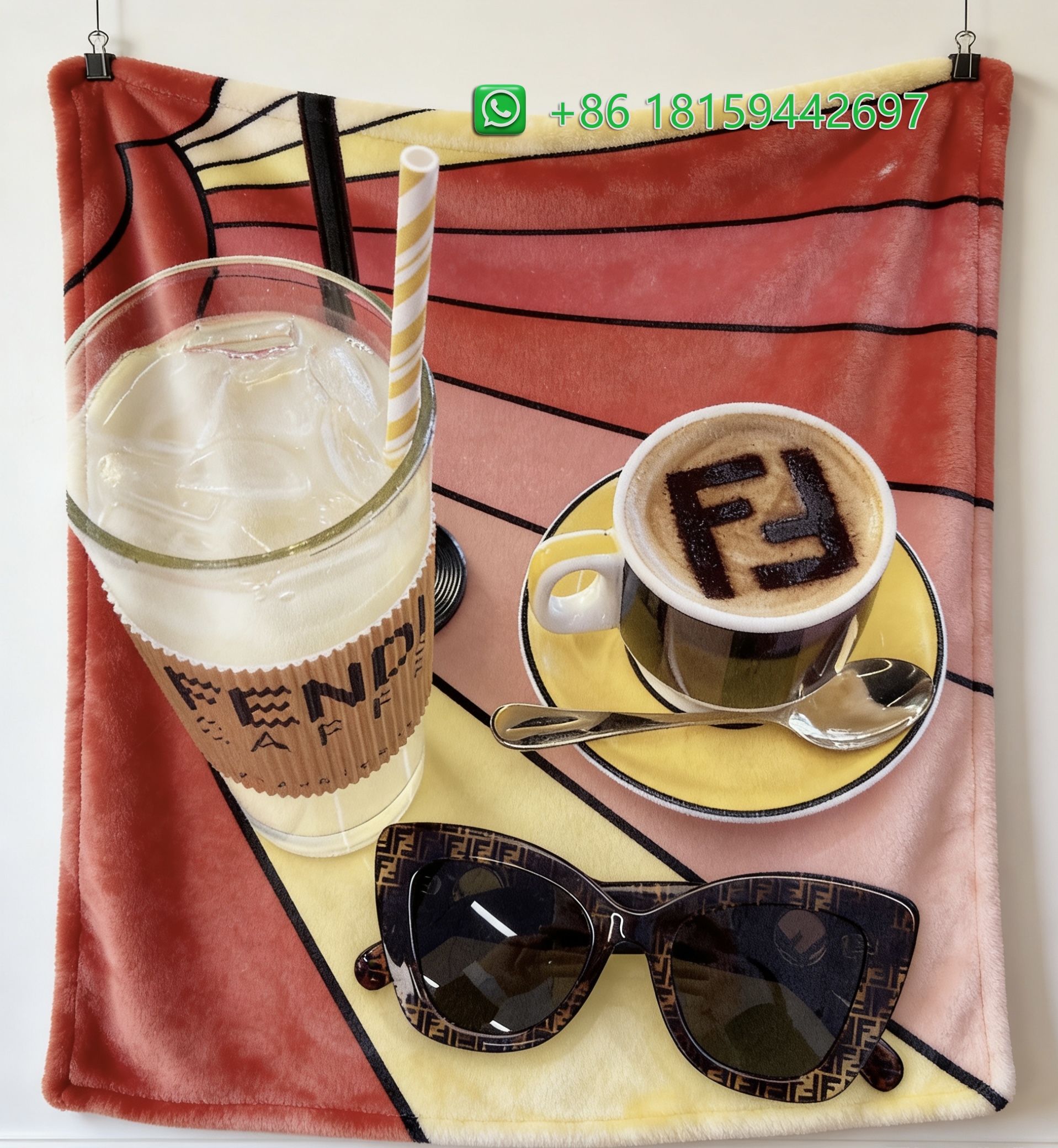Fendi Throw Blankets